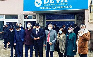 Deva Partisi Türkoğlu ilçe kongresi yapıldı