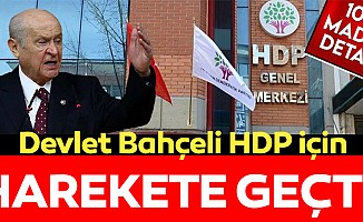MHP HDP'nin kapatılması için başvuru yapmaya hazırlanıyor