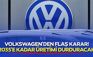 Volkswagen'den flaş karar! 2035'e kadar üretimi durduracak