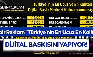 "İşbir Reklam" Türkiye'nin En Ucuz En Kaliteli dijital baskısını yapıyor!