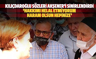 ‘Kılıçdaroğlu’ sözleri Akşener’i sinirlendirdi, ‘Hakkımı helal etmiyorum, haram olsun hepinize’