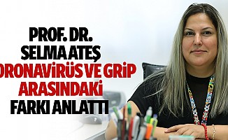 Prof. Dr. Selma ateş, koronavirüs ve grip arasındaki farkı anlattı