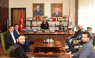 UGİYAD'dan Müdür Cebeloğlu'na ziyaret