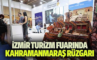 İzmir Turizm Fuarında Kahramanmaraş Rüzgarı