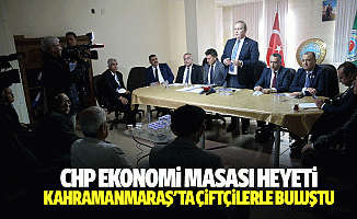 Chp Ekonomi Masası Heyeti, Kahramanmaraş'ta Çiftçilerle Buluştu