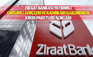 Ziraat Bankası Yatırımcı, girişimci gençleri ve kadınları ilgilendiren kredi paketleri açıkladı