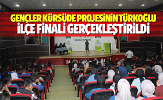 Gençler Kürsüde Projesinin Türkoğlu ilçe finali gerçekleştirildi