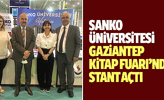 Sanko Üniversitesi Gaziantep Kitap Fuarı’nda stant açtı