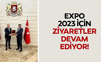 EXPO 2023 için ziyaretler devam ediyor!