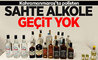 Kahramanmaraş'ta 150 litre etil alkol ele geçirildi