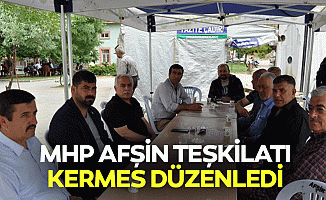 MHP Afşin teşkilatı kermes düzenledi