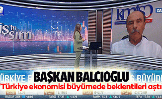 Başkan Balcıoğlu, “Türkiye ekonomisi büyümede beklentileri aştı”