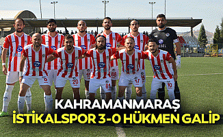 Kahramanmaraş İstikalspor 3-0 Hükmen Galip