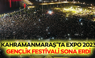 Kahramanmaraş'ta Expo 2023 Gençlik Festivali Sona Erdi