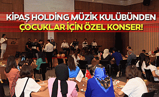 Kipaş Holding Müzik Kulübünden çocuklar için özel konser!