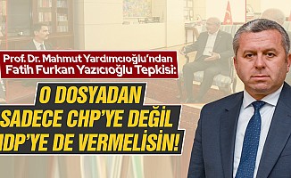 Yardımcıoğlu’ndan Fatih Furkan Yazıcıoğlu tepkisi!