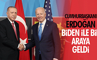 Cumhurbaşkanı Erdoğan Biden İle Bir Araya Geldi