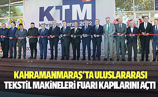 Kahramanmaraş'ta Uluslararası Tekstil Makineleri Fuarı Kapılarını Açtı