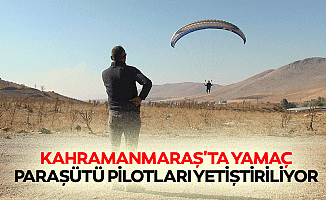 Kahramanmaraş'ta Yamaç Paraşütü Pilotları Yetiştiriliyor