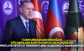 Cumhurbaşkanı Erdoğan: Göçmenlere Kapı Duvar Olan Kurumlar, Pkk'lı Ve Fetö'cü Teröristlere Hoşgörülü Davranıyor