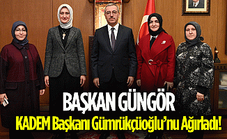 Başkan Güngör, KADEM Başkanı Gümrükçüoğlu’nu Ağırladı!