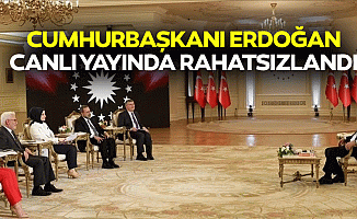 Cumhurbaşkanı Erdoğan Canlı Yayında Rahatsızlandı