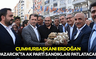 Cumhurbaşkanı Erdoğan, ‘Pazarcık'ta ak parti sandıkları patlatacak’