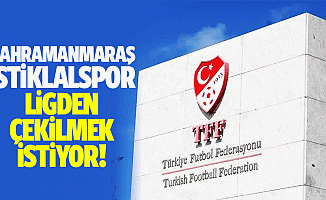 Kahramanmaraş İstiklalspor ligden çekilmek istiyor!