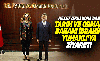 Milletvekili Dora'dan Tarım ve Orman Bakanı İbrahim Yumaklı'ya ziyaret!