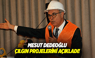 Mesut Dedeoğlu çılgın projelerini açıkladı!