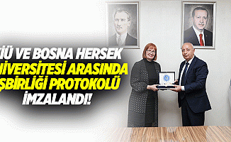 KİÜ ve Bosna Hersek Üniversitesi Arasında İşbirliği Protokolü İmzalandı!