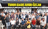 TBMM İdare Amiri Özcan ‘Kahramanmaraş ve Onikişubat, Türkiye’de Ak Parti’nin kalelerindendir’