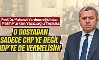 Yardımcıoğlu’ndan Fatih Furkan Yazıcıoğlu tepkisi!